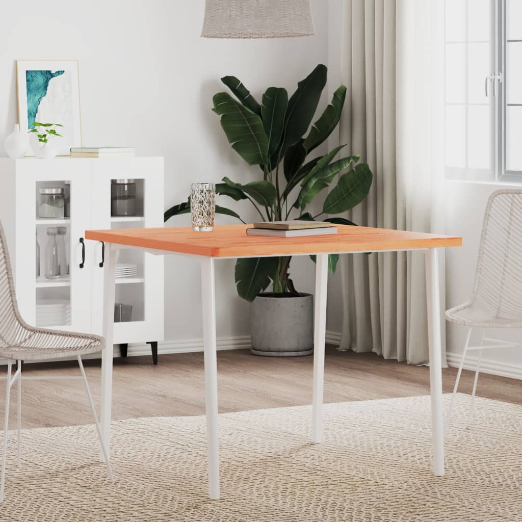 Table Top Square Solid Wood Beech Brown 60 x 60 x 4 cm – 90 x 90 x 4 cm 80 x 80 x 2.5 cm
