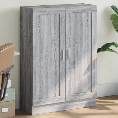 Book Cabinet 82.5x30.5x115 cm Engineered Wood Grey sonoma