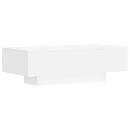 Coffee Table 100x49,5x31 cm Engineered Wood White