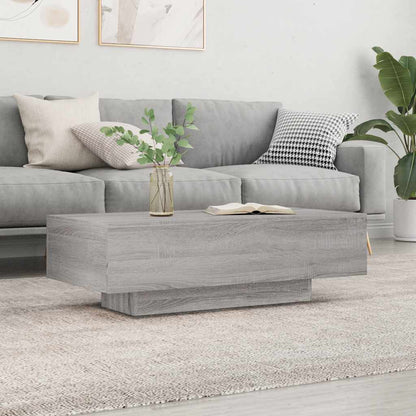 Coffee Table 100x49,5x31 cm Engineered Wood Grey sonoma