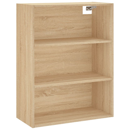 Highboard 69.5x34x180 cm Engineered Wood 2 Doors Sonoma oak