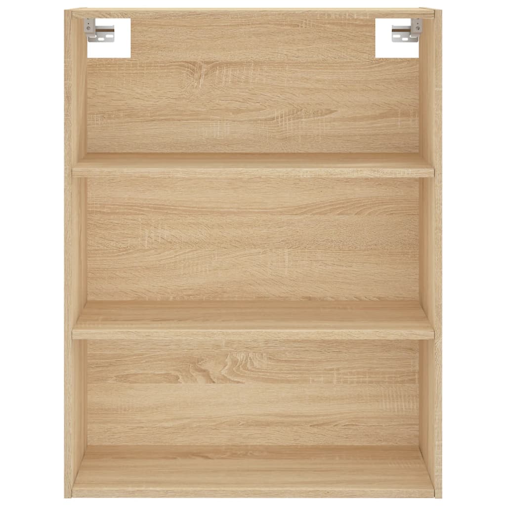 Highboard 69.5x34x180 cm Engineered Wood 3 Drawers Sonoma oak