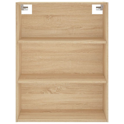 Highboard 69.5x34x180 cm Engineered Wood 1 Door 3 Drawers Sonoma oak