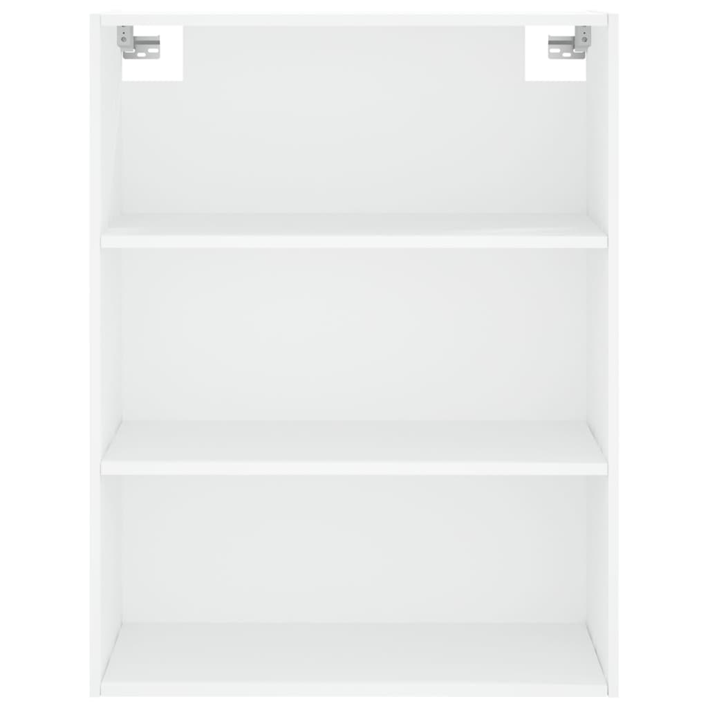 Highboard 69.5x34x180 cm Engineered Wood 1 Glass Door 3 Drawers White