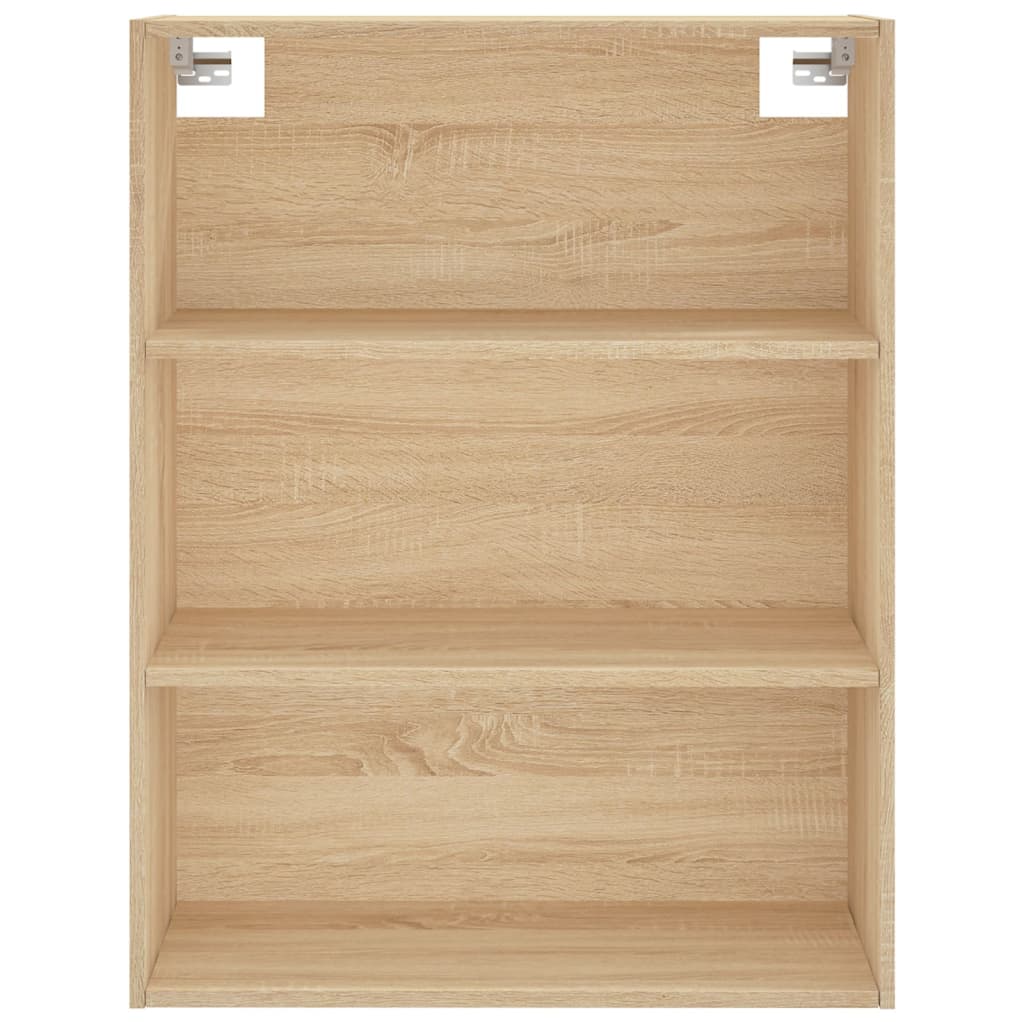 Highboard 69.5x34x180 cm Engineered Wood 1 Wood Door 3 Drawers Sonoma oak