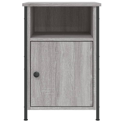 vidaXL Bedside Cabinet Grey Sonoma 40x42x60 cm Engineered Wood