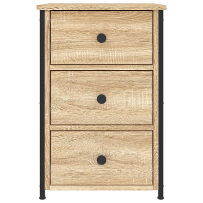 Bedside Cabinets 40x36x60 cm Engineered Wood Sonoma oak 2