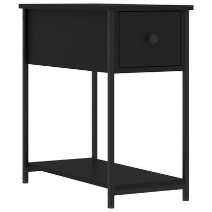 vidaXL Bedside Cabinets 2 pcs Black 30x60x60 cm Engineered Wood