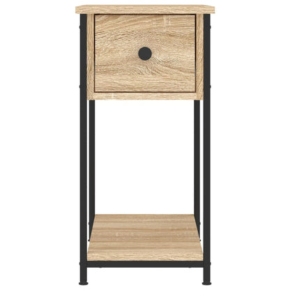 vidaXL Bedside Cabinets 2 pcs Sonoma Oak 30x60x60 cm Engineered Wood