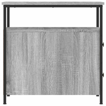 Bedside Cabinet 30x60x60 cm Engineered Wood Grey sonoma 1