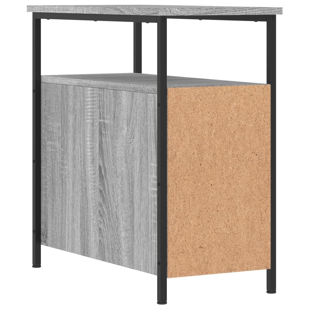 Bedside Cabinet 30x60x60 cm Engineered Wood Grey sonoma 1