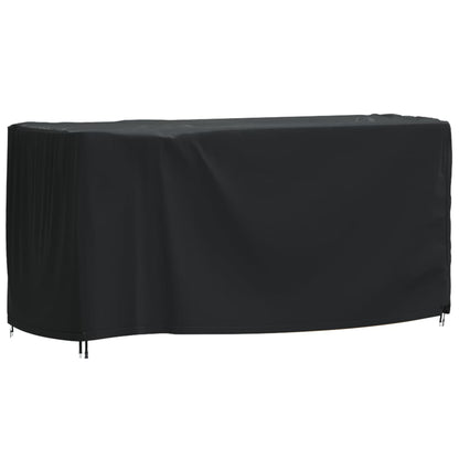 vidaXL Garden Furniture Cover Black 180x70x90 cm Waterproof 420D