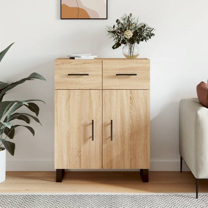 Sideboard 69,5x34x90 cm Engineered Wood Sonoma oak