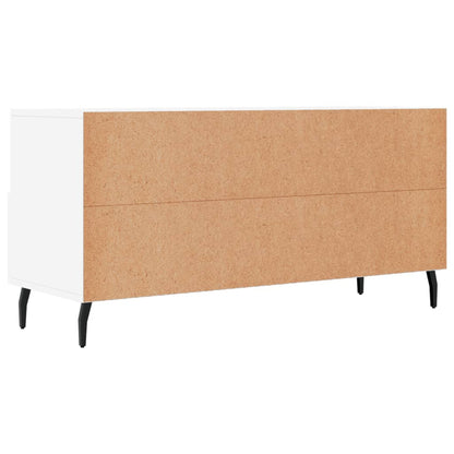 TV Cabinet 102x36x50 cm Engineered Wood White