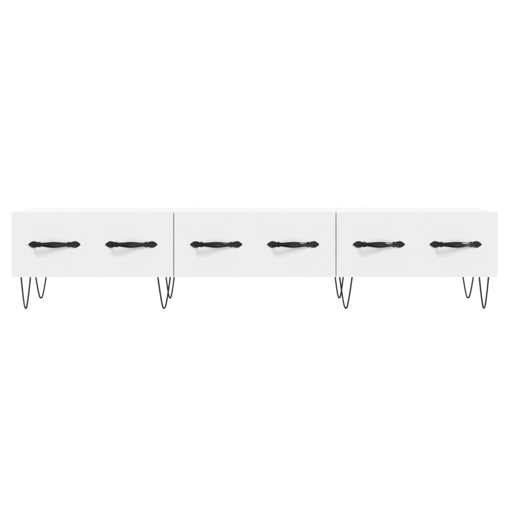 TV Cabinet 150x36x30 cm Engineered Wood White