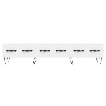 TV Cabinet 150x36x30 cm Engineered Wood White