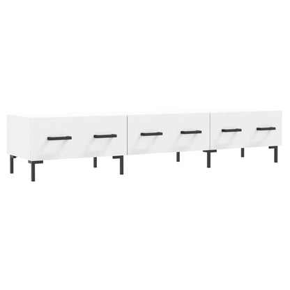 TV Cabinet 150x36x30 cm Engineered Wood White