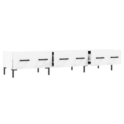 TV Cabinet 150x36x30 cm Engineered Wood White
