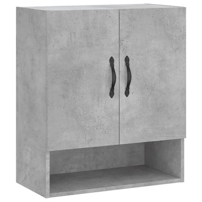 vidaXL Wall Cabinet Concrete Grey 60x31x70 cm Engineered Wood