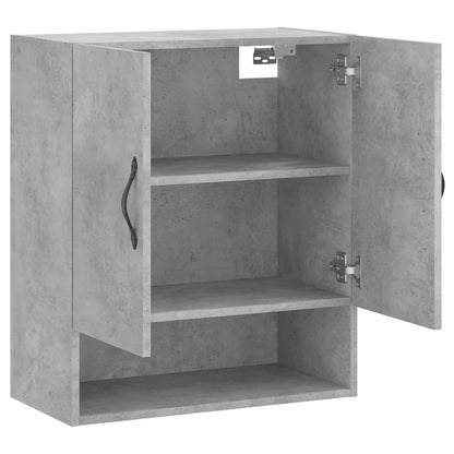 vidaXL Wall Cabinet Concrete Grey 60x31x70 cm Engineered Wood