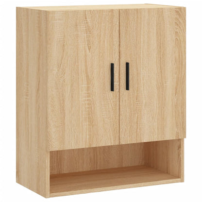 vidaXL Wall Cabinet Sonoma Oak 60x31x70 cm Engineered Wood