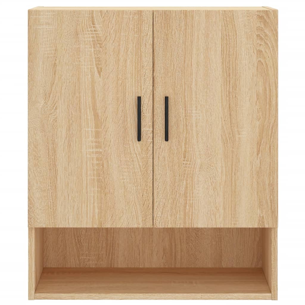 vidaXL Wall Cabinet Sonoma Oak 60x31x70 cm Engineered Wood