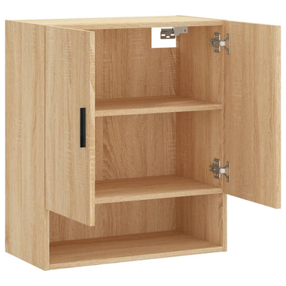 vidaXL Wall Cabinet Sonoma Oak 60x31x70 cm Engineered Wood