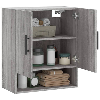 vidaXL Wall Cabinet Grey Sonoma 60x31x70 cm Engineered Wood