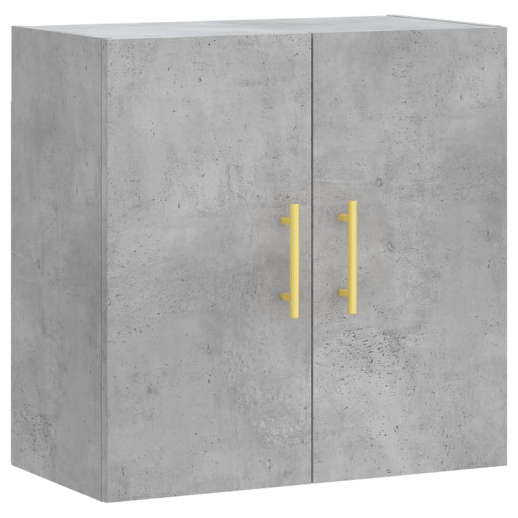 vidaXL Wall Cabinet Concrete Grey 60x31x60 cm Engineered Wood