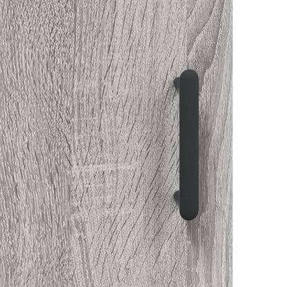 vidaXL Wall Cabinet Grey Sonoma 60x31x60 cm Engineered Wood