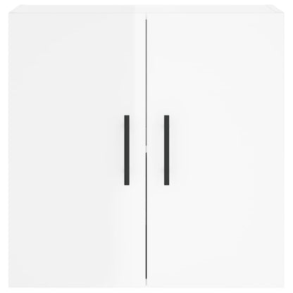 vidaXL Wall Cabinet High Gloss White 60x31x60 cm Engineered Wood