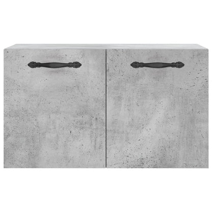 vidaXL Wall Cabinet Concrete Grey 60x36.5x35 cm Engineered Wood