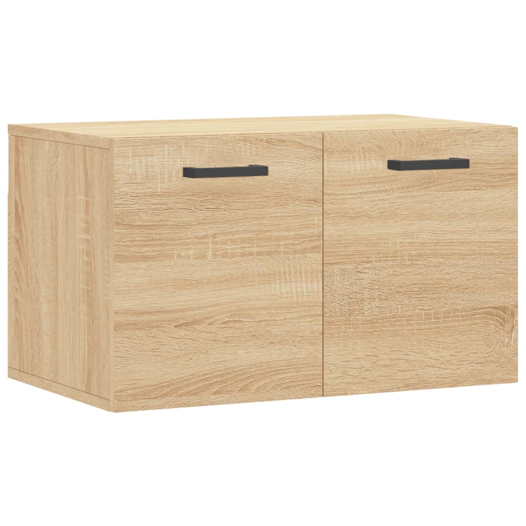 vidaXL Wall Cabinet Sonoma Oak 60x36.5x35 cm Engineered Wood