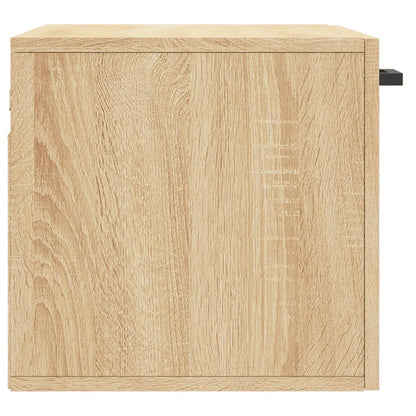 vidaXL Wall Cabinet Sonoma Oak 60x36.5x35 cm Engineered Wood