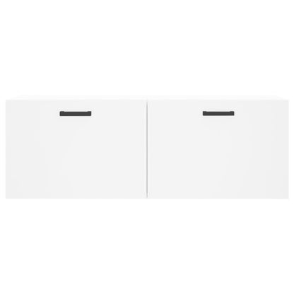 vidaXL Wall Cabinet White 100x36.5x35 cm Engineered Wood