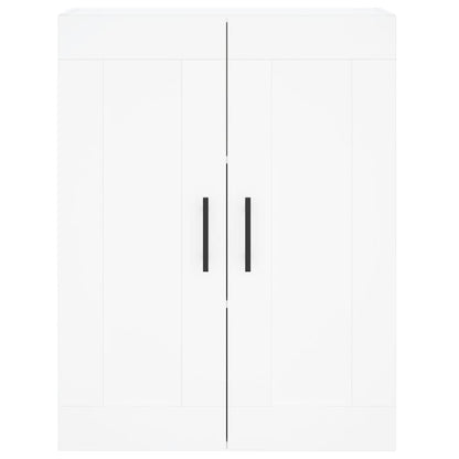 Wall Mounted Cabinet 69,5x34x90 cm Engineered Wood White