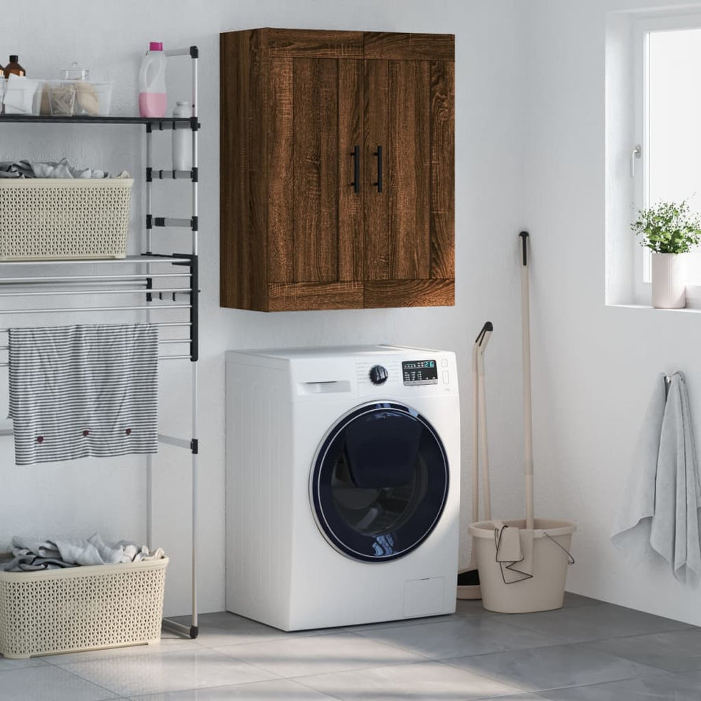 vidaXL Wall Mounted Cabinet 69.5x34x90 cm Engineered Wood