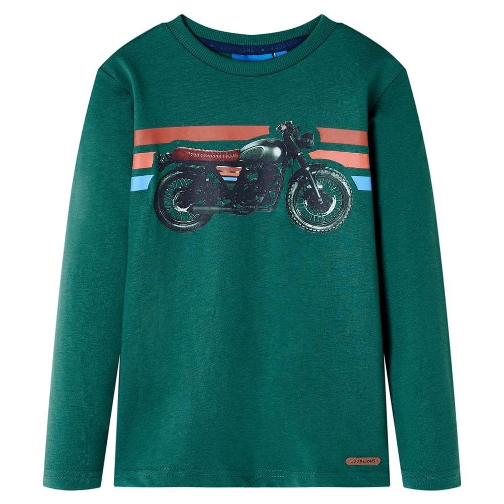 vidaXL Kids' T-shirt with Long Sleeves 92