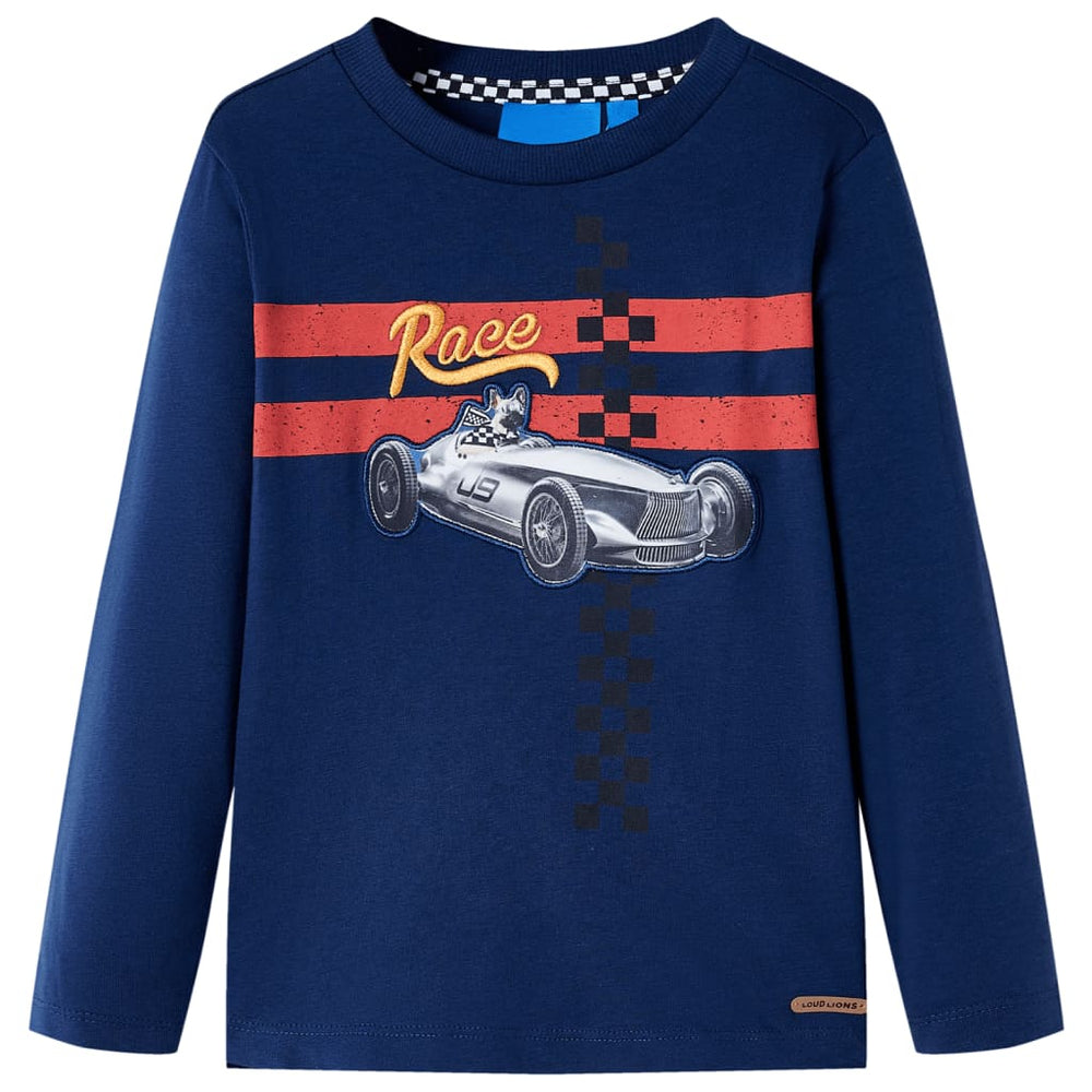 vidaXL Kids' T-shirt with Long Sleeves 92