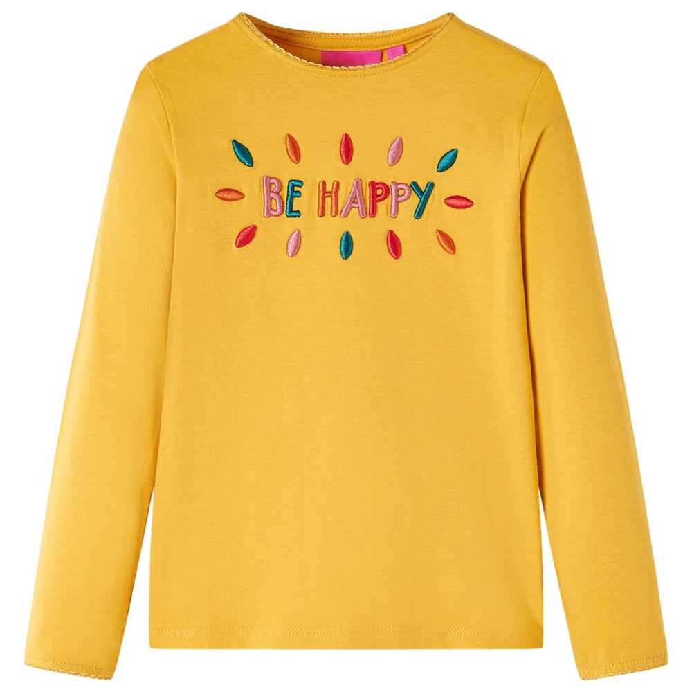 vidaXL Kids' T-shirt with Long Sleeves 92
