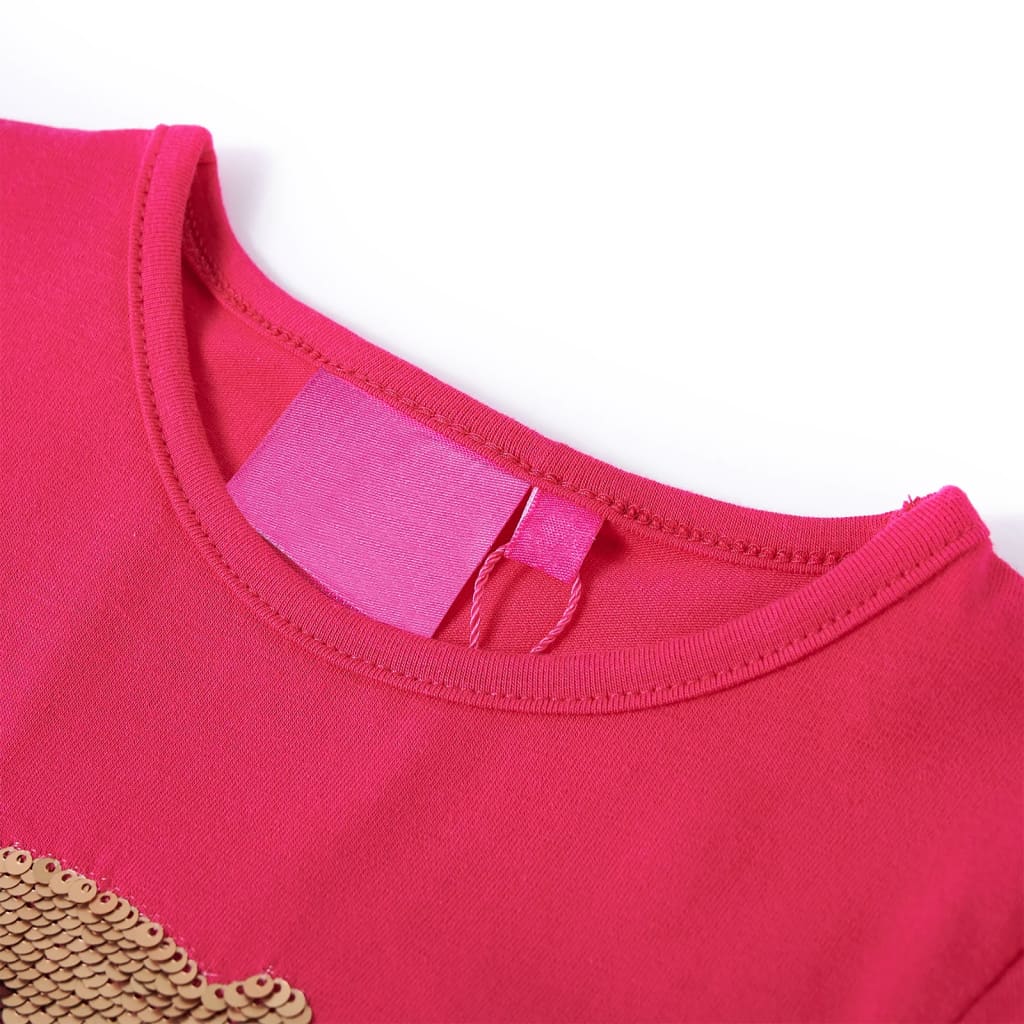 Kids' T-shirt with Long Sleeves 92 Pink 116 (5-6y)