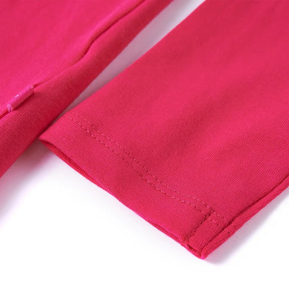 Kids' T-shirt with Long Sleeves 92 Pink 116 (5-6y)