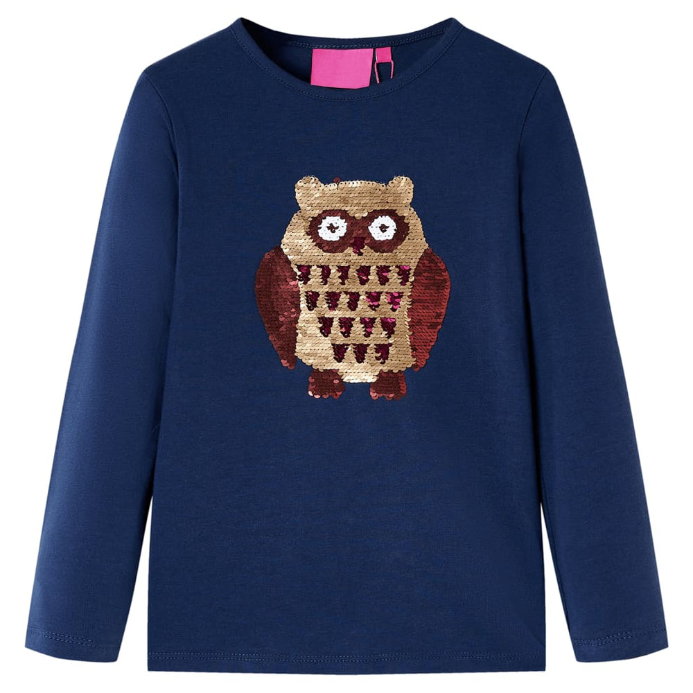 vidaXL Kids' T-shirt with Long Sleeves 92