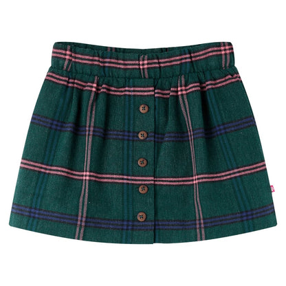 Kids' Skirt Dark Green 92 92 (1.5-2y)