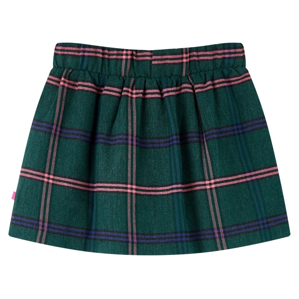 Kids' Skirt Dark Green 92 104 (3-4y)