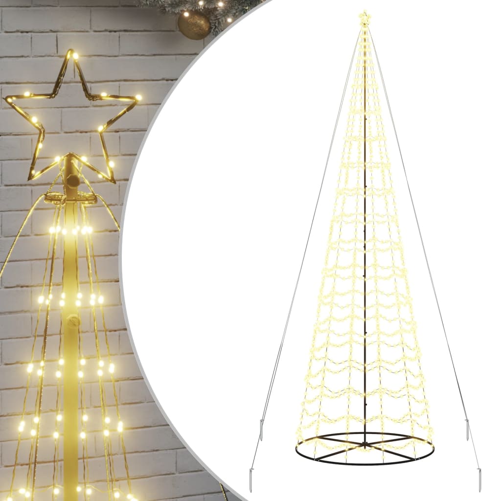 LED Christmas Tree 570 LEDs Warm White 500 cm