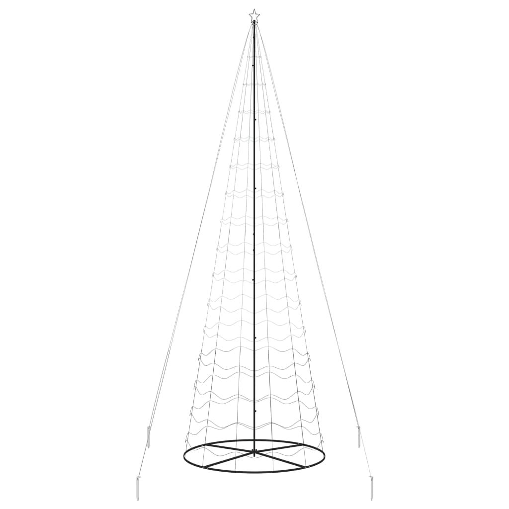 LED Christmas Tree 570 LEDs Warm White 500 cm