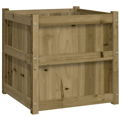 Garden Planters Solid Wood Pine Natural impregnated 2