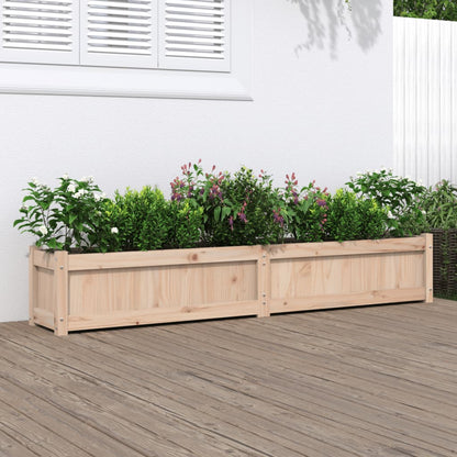 Garden Planters Solid Wood Pine Natural pine 1
