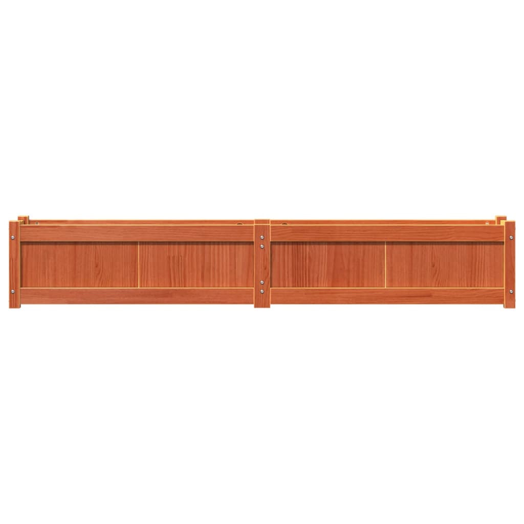 Garden Planters Solid Wood Pine Brown pine 1
